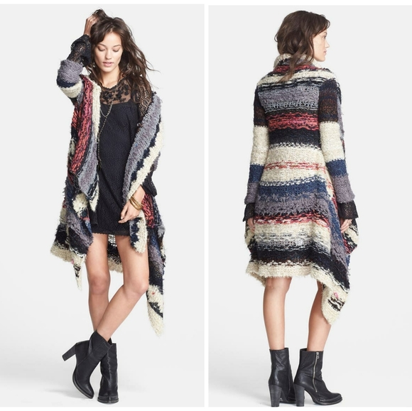 *SOLD* Free People Sloppy Joe Cardigan - Picture 6 of 14